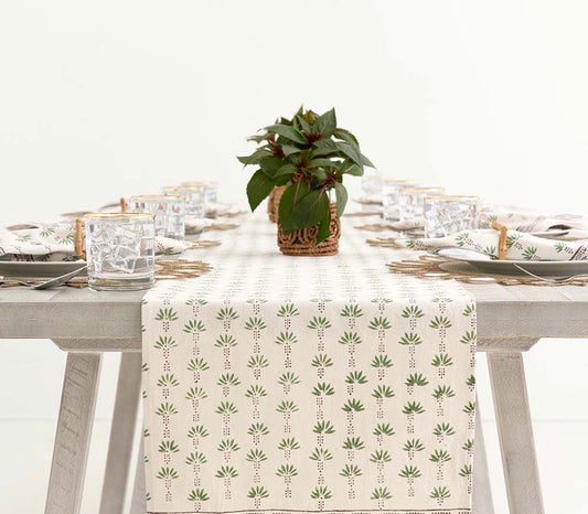 Palm Trees Table Runner 14x72 Inches