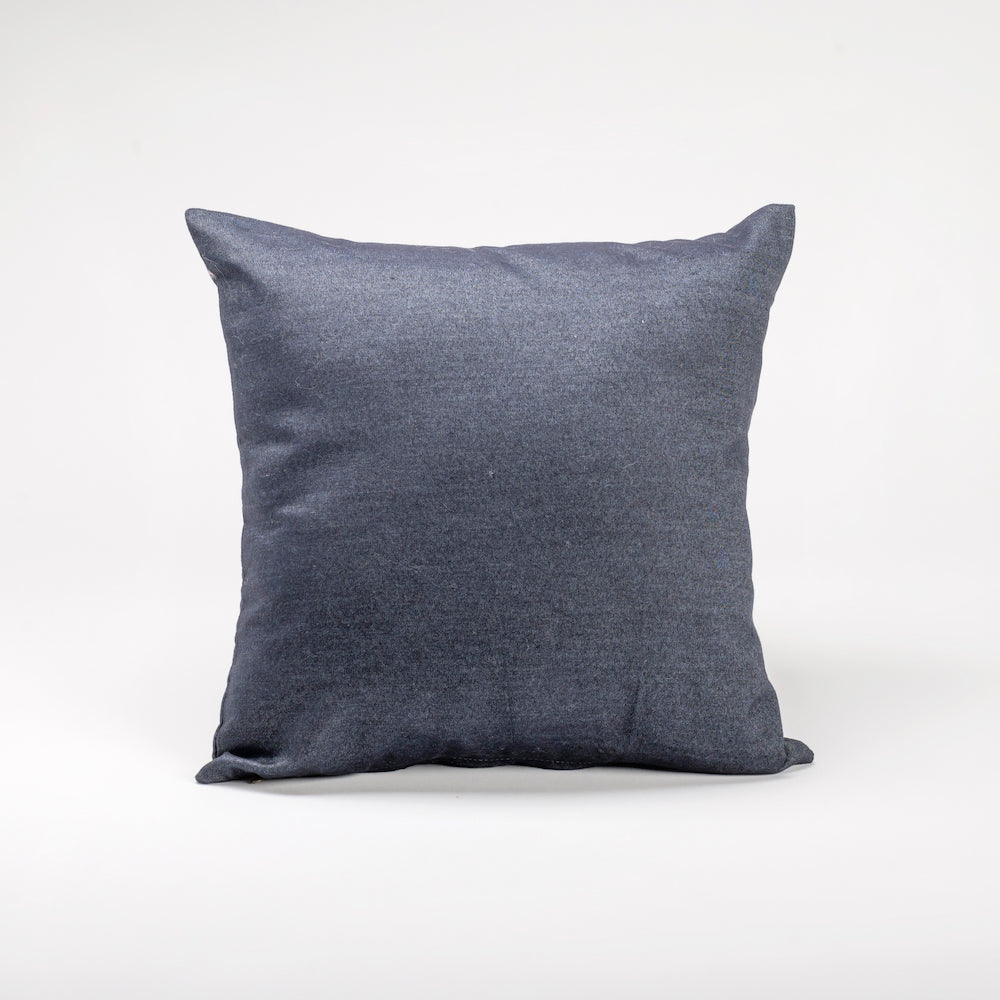 Navy Blue Cushion Cover - Set of 2 16x16, 18x18 Inches