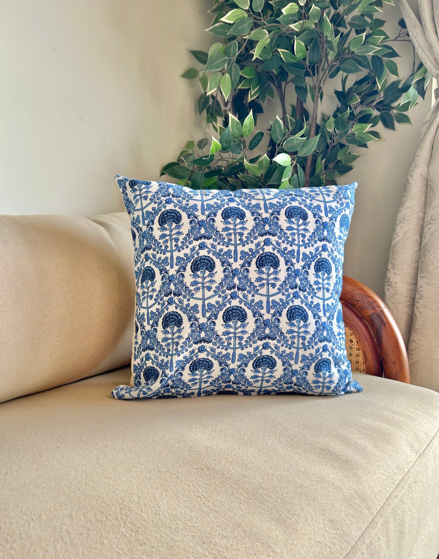 Carolina Cotton Cushion Covers - Set of 2 & 5 16x16 Inches
