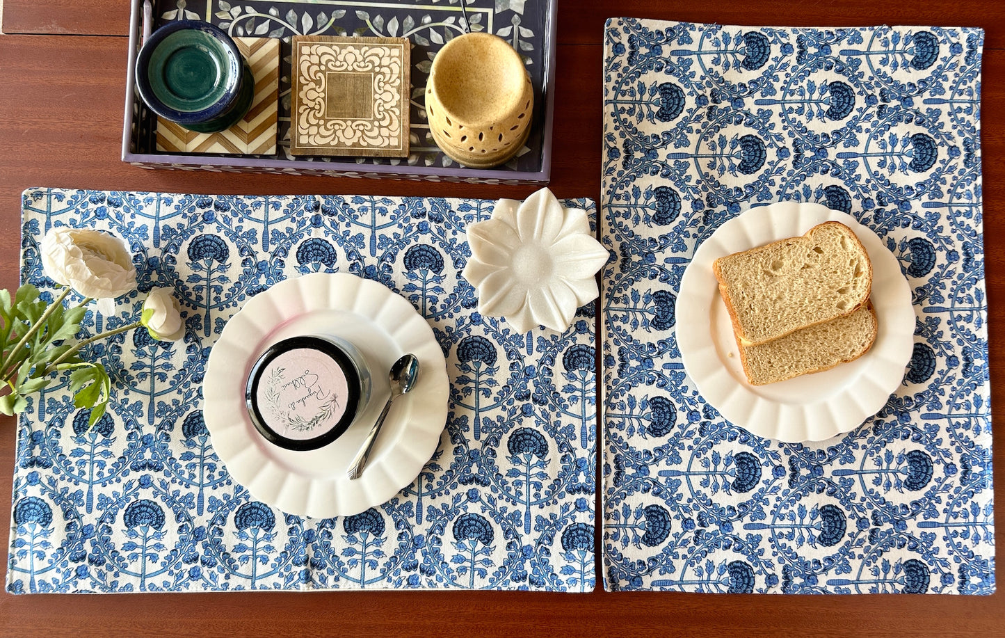Carolina Table Mats 12x18 Inches - Set of 2,4,6