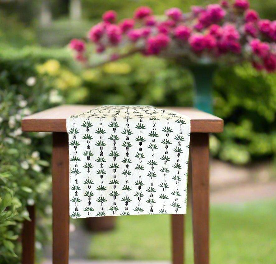 Palm Trees Table Runner 14x72 Inches