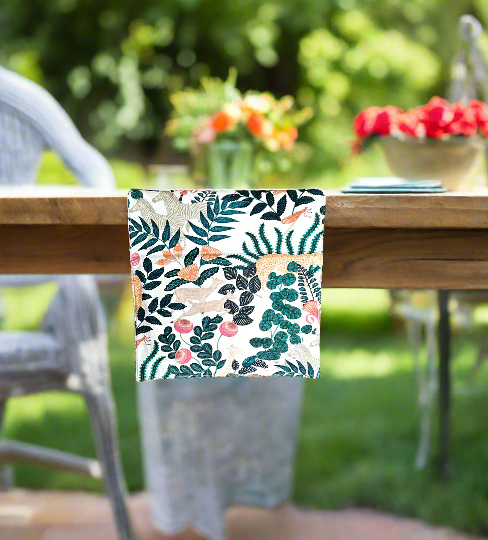 Blooming Forest Table Runner 12x72 Inches