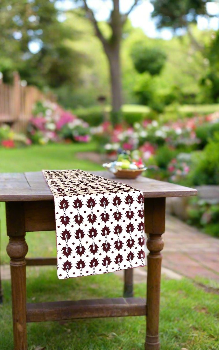 Rustic Motif Table Runner 14x72 Inches