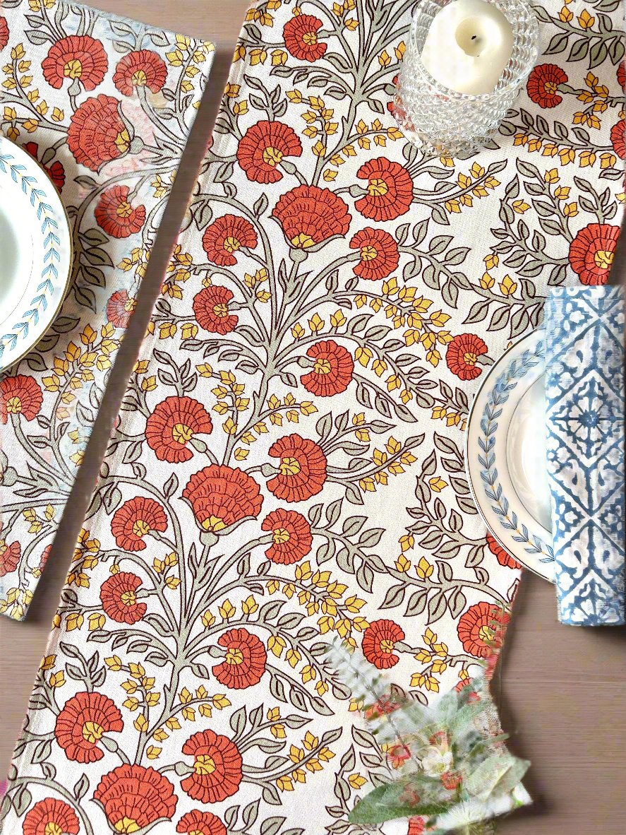 Autumn Charm Table Runner 14x72 Inches