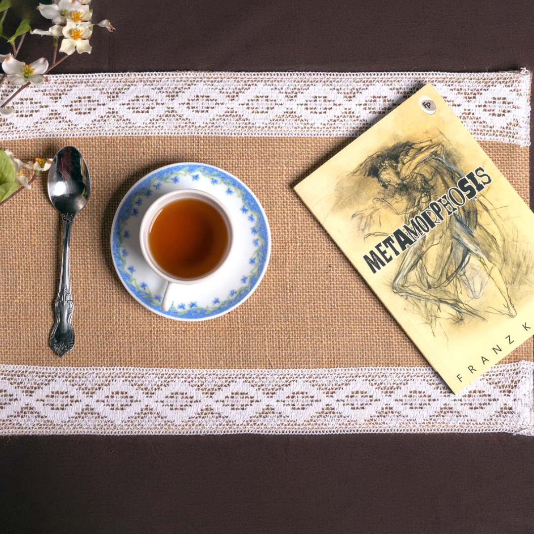 Coastal Brown Jute Table Mat 12x18 Inches