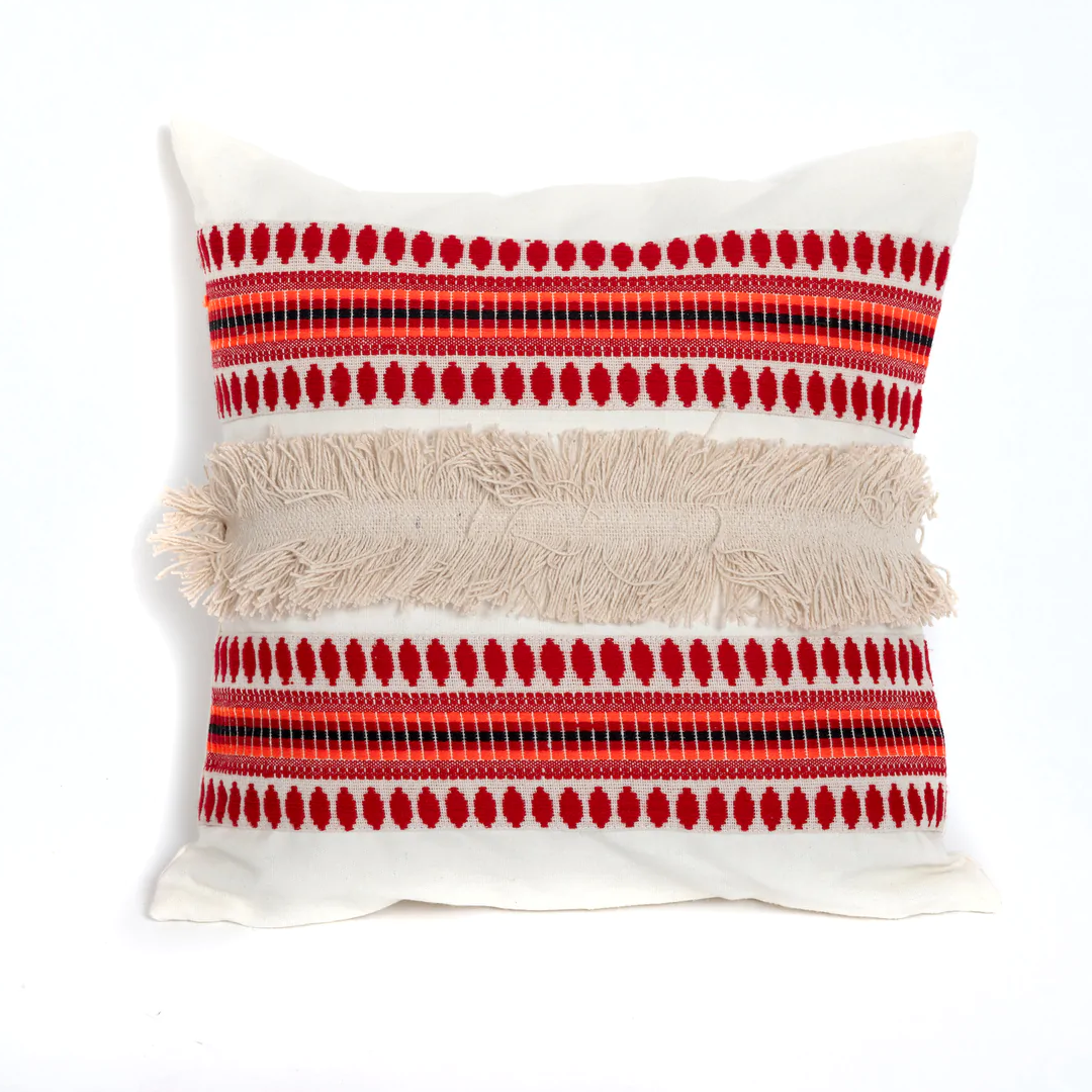 Hand Tufted Miraz Cushion Cover 16x16 inch