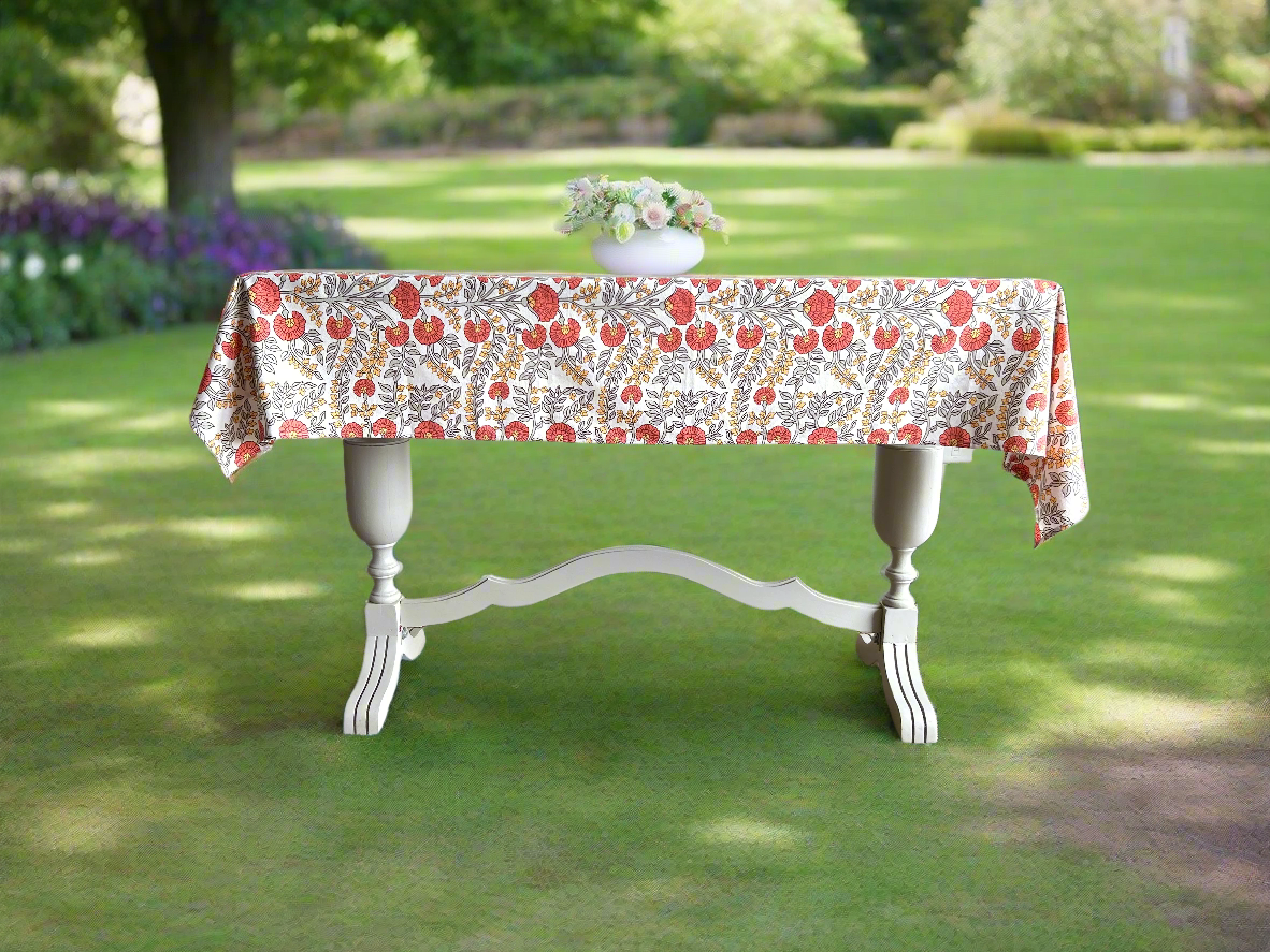 Autumn Charm Table Cloth - 4, 6, 8 Seater