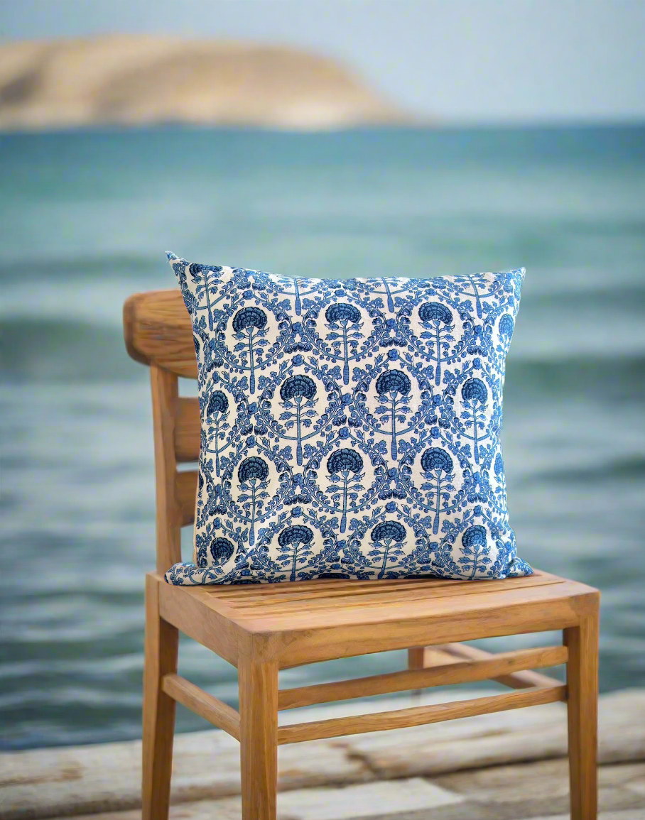 Carolina Cotton Cushion Cover 16x16 Inches - Set of 2 & 5