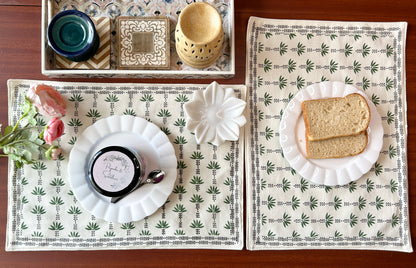 Palm Trees Table Mats 12x18 Inches - Set of 2,4,6