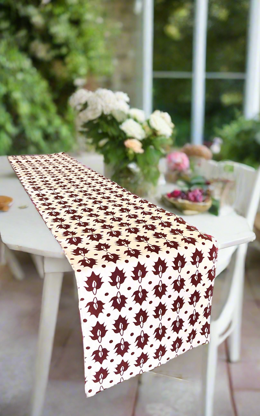 Rustic Motif Table Runner 14x72 Inches