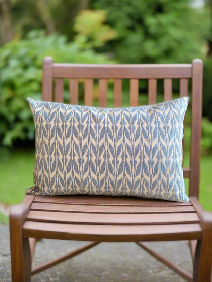 Blue Miraz Double Sided Cushion- Pack of 2