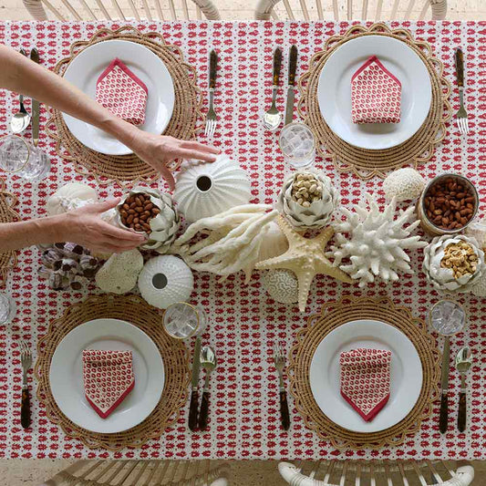 Table Cloth 4, 6 & 8 Seater - Rustic Charm