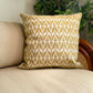 Mustard Yellow Miraz Double Sided Cotton Cushion Cover - Pack of 2