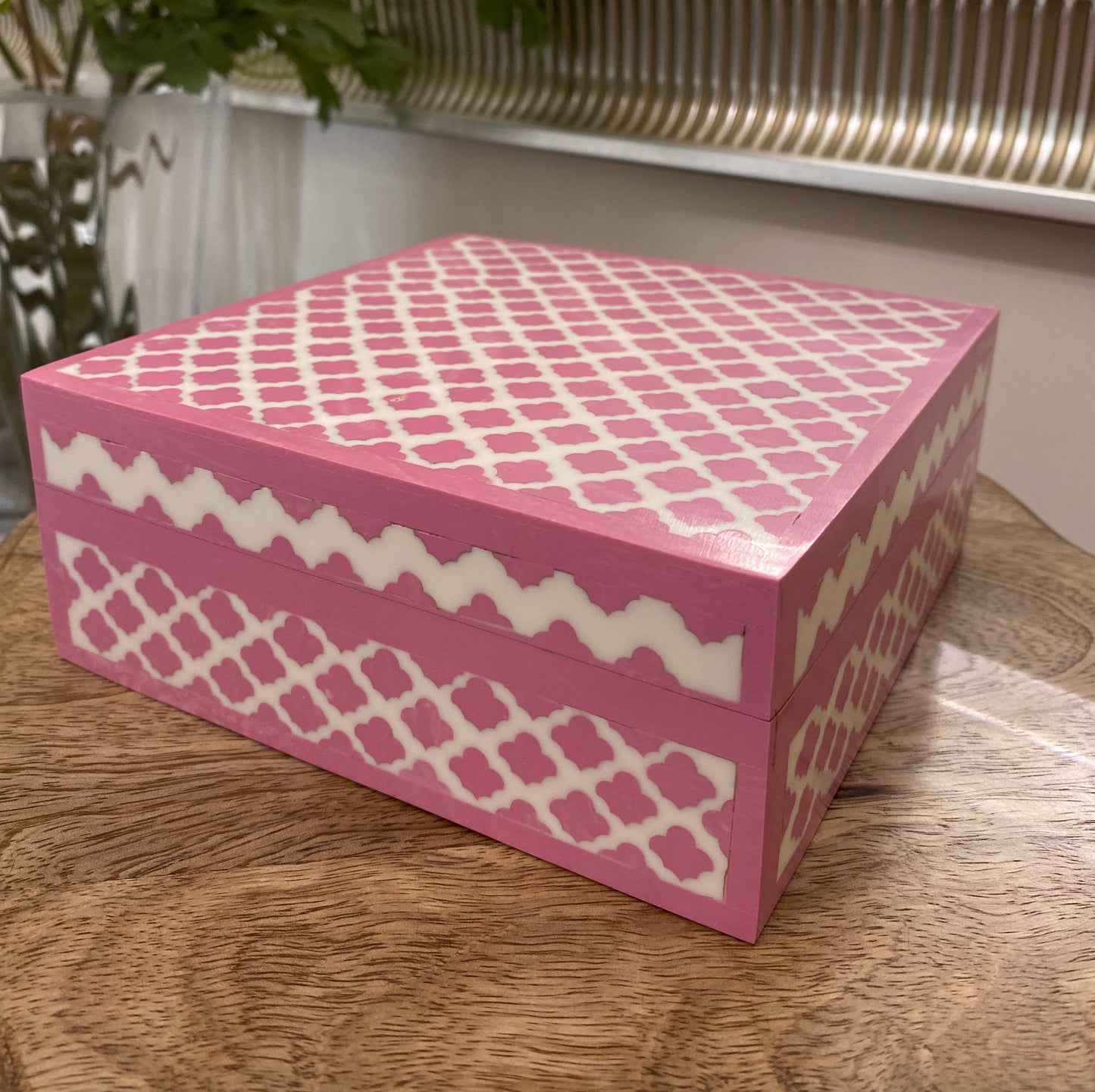 Pink Inlay Box Large