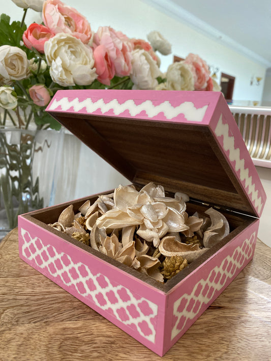 Pink Inlay Box Large